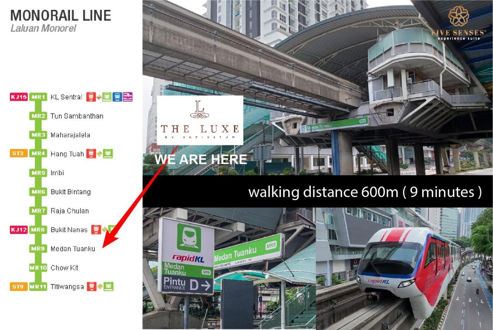 Apartmán The Luxe & The Colony, Klcc Kuala Lumpur Exteriér fotografie